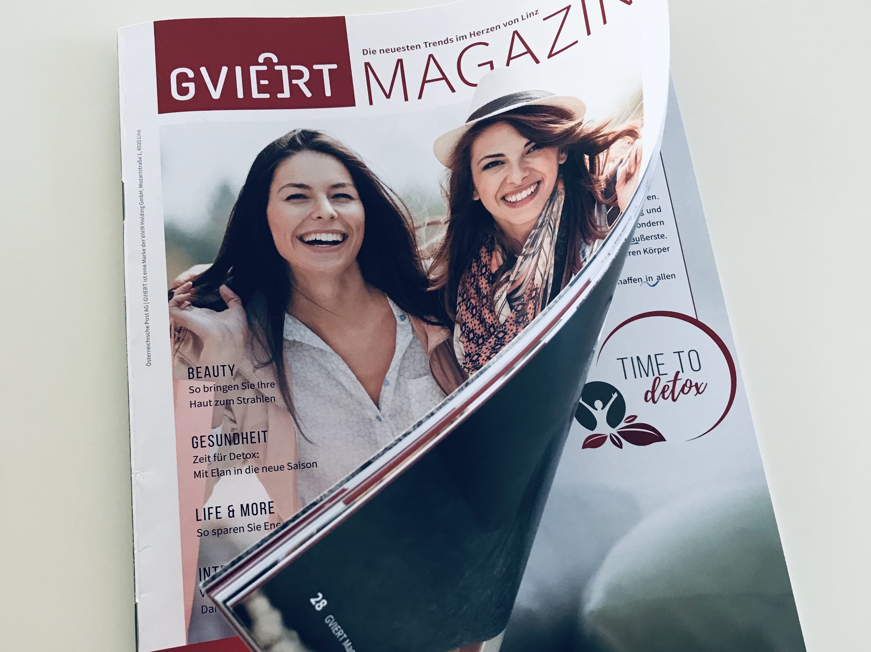 Cover der neuen Ausgabe GVIERTMagazin